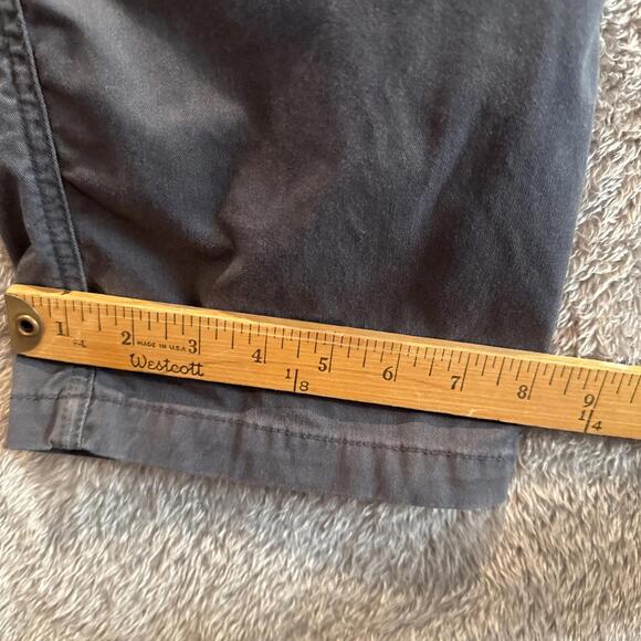 Toad & Co Chino Pants Mens Gray Organic Cotton Blend Straight Fit Mission Ridge - Picture 4 of 9